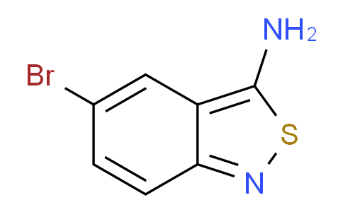 CAS No. 1379324-34-1, 5-bromobenzo[c]isothiazol-3-amine