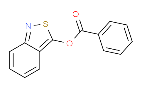 CAS No. 63285-89-2, benzo[c]isothiazol-3-yl benzoate