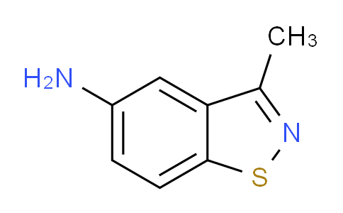 CAS No. 73437-03-3, 3-Methylbenzo[d]isothiazol-5-amine