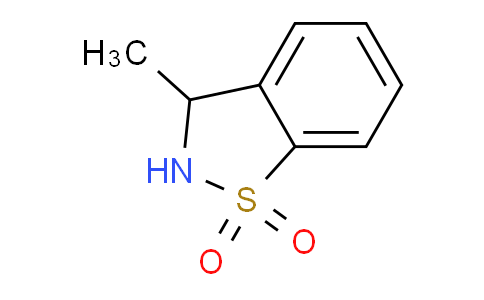 CAS No. 84108-98-5, 3-Methyl-2,3-dihydrobenzo[d]isothiazole 1,1-dioxide