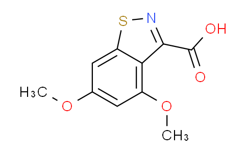 CAS No. 21544-87-6, 4,6-dimethoxybenzo[d]isothiazole-3-carboxylic acid