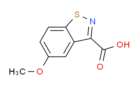 CAS No. 677304-76-6, 5-Methoxy-benzo[d]isothiazole-3-carboxylic acid