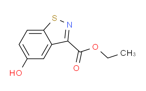 CAS No. 936923-43-2, ethyl 5-hydroxybenzo[d]isothiazole-3-carboxylate