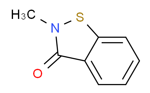 CAS No. 2527-66-4, 2-methylbenzo[d]isothiazol-3(2H)-one