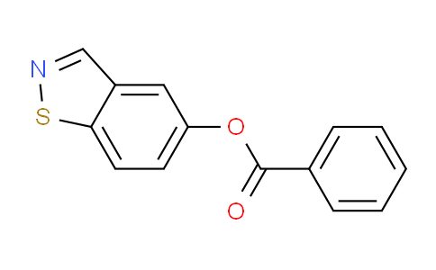 CAS No. 1956341-97-1, Benzo[d]isothiazol-5-yl benzoate