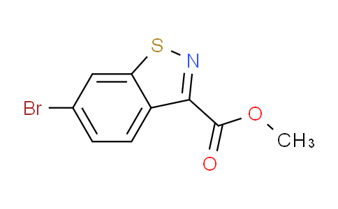 CAS No. 1103500-71-5, Methyl 6-bromobenzo[d]isothiazole-3-carboxylate