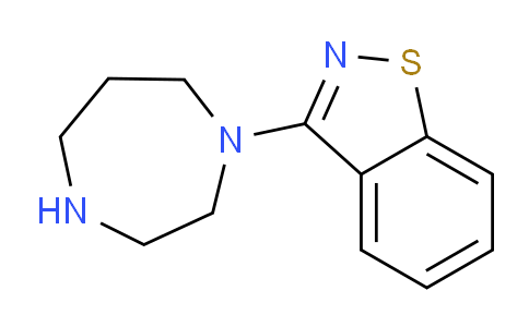 CAS No. 99748-44-4, 3-(1,4-Diazepan-1-yl)benzo[d]isothiazole