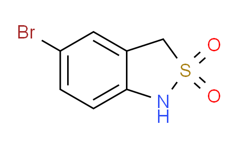 CAS No. 111248-92-1, 5-Bromo-1,3-dihydrobenzo[c]isothiazole 2,2-dioxide