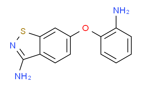 CAS No. 613262-61-6, 6-(2-Aminophenoxy)benzo[d]isothiazol-3-amine