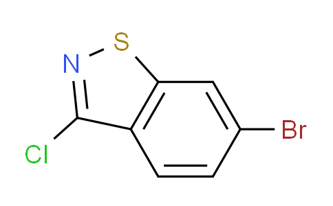 CAS No. 1427081-05-7, 6-bromo-3-chloro-1,2-benzothiazole