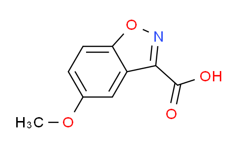 CAS No. 108805-39-6, 5-Methoxy-benzo[d]isoxazole-3-carboxylic acid