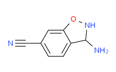 CAS No. 1260657-33-7, 3-amino-2,3-dihydrobenzo[d]isoxazole-6-carbonitrile