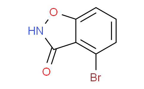 CAS No. 1379310-99-2, 4-bromobenzo[d]isoxazol-3(2H)-one