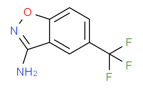 CAS No. 868271-14-1, 5-(trifluoromethyl)benzo[d]isoxazol-3-amine