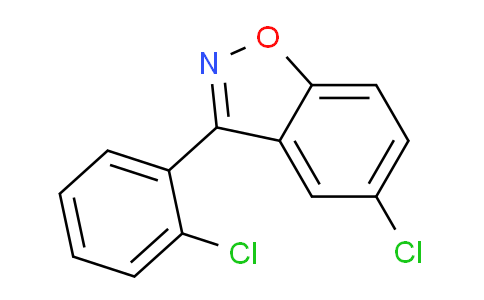 CAS No. 87999-66-4, 5-chloro-3-(2-chlorophenyl)benzo[d]isoxazole