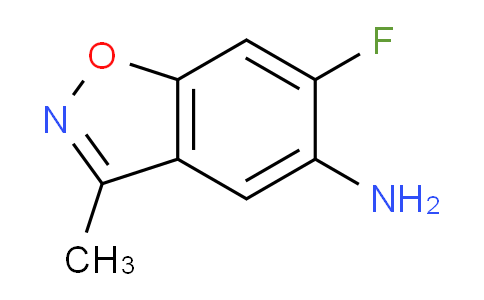 CAS No. 221559-22-4, 6-fluoro-3-methylbenzo[d]isoxazol-5-amine