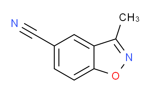 CAS No. 267875-57-0, 3-methylbenzo[d]isoxazole-5-carbonitrile