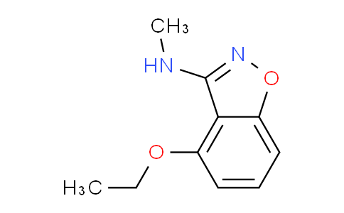 CAS No. 1228574-51-3, 4-ethoxy-N-methylbenzo[d]isoxazol-3-amine