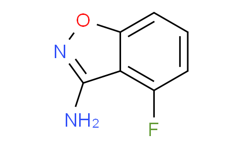 CAS No. 904815-05-0, 4-fluorobenzo[d]isoxazol-3-amine