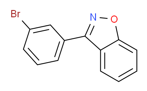 CAS No. 99763-25-4, 3-(3-bromophenyl)benzo[d]isoxazole
