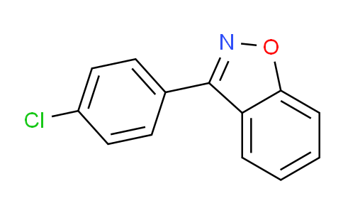 CAS No. 1227180-50-8, 3-(4-chlorophenyl)benzo[d]isoxazole