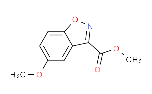 CAS No. 1123169-16-3, methyl 5-methoxybenzo[d]isoxazole-3-carboxylate