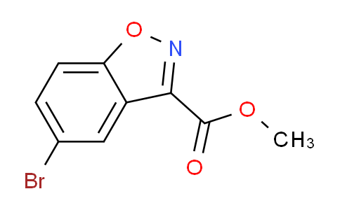 CAS No. 1123169-30-1, methyl 5-bromobenzo[d]isoxazole-3-carboxylate