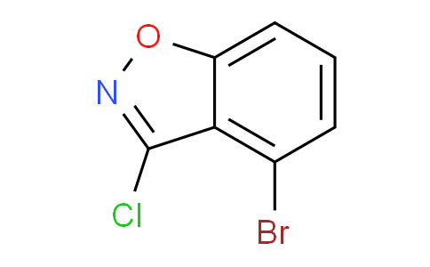 CAS No. 1260751-76-5, 4-bromo-3-chlorobenzo[d]isoxazole