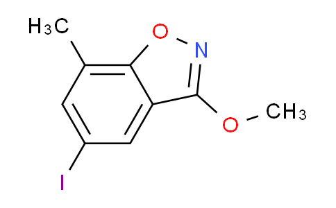 CAS No. 864756-01-4, 5-iodo-3-methoxy-7-methylbenzo[d]isoxazole