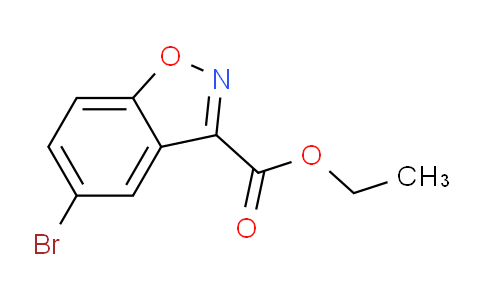 CAS No. 668969-70-8, ethyl 5-bromobenzo[d]isoxazole-3-carboxylate