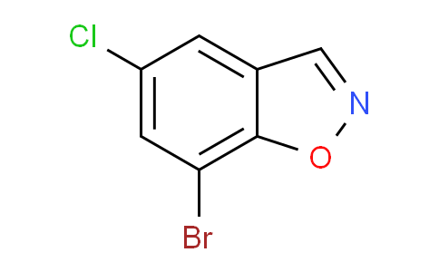 CAS No. 1260903-12-5, 7-Bromo-5-chlorobenzo[d]isoxazole