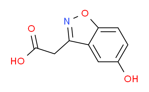 CAS No. 34173-03-0, 2-(5-hydroxybenzo[d]isoxazol-3-yl)acetic acid