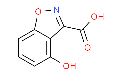 CAS No. 57764-43-9, 4-Hydroxybenzo[d]isoxazole-3-carboxylic acid