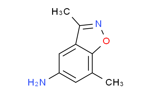 CAS No. 69491-66-3, 3,7-Dimethylbenzo[d]isoxazol-5-amine