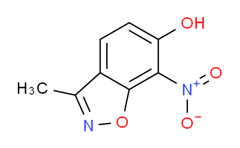 CAS No. 112429-42-2, 3-Methyl-7-nitrobenzo[d]isoxazol-6-ol