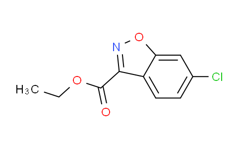 CAS No. 203259-52-3, ethyl 6-chlorobenzo[d]isoxazole-3-carboxylate