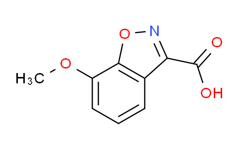 CAS No. 1935175-08-8, 7-methoxy-1,2-benzoxazole-3-carboxylic acid
