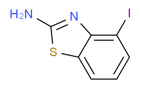 CAS No. 1039326-79-8, 4-iodobenzo[d]thiazol-2-amine