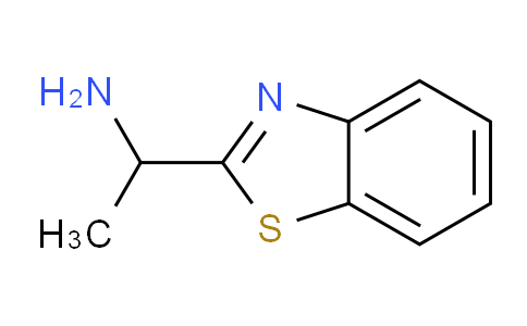 CAS No. 177407-14-6, 1-(1,3-benzothiazol-2-yl)ethanamine