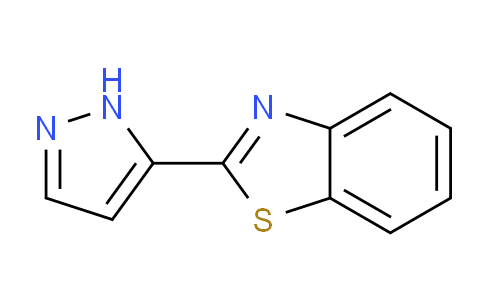 CAS No. 256414-72-9, 2-(1H-pyrazol-5-yl)benzo[d]thiazole