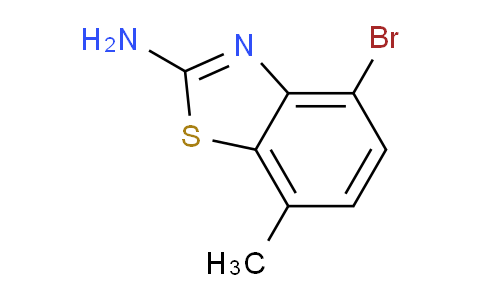 CAS No. 942473-99-6, 4-bromo-7-methylbenzo[d]thiazol-2-amine