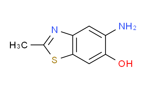CAS No. 99584-08-4, 5-amino-2-methylbenzo[d]thiazol-6-ol