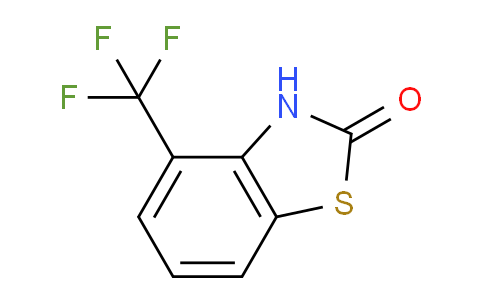 CAS No. 100831-20-7, 4-(trifluoromethyl)benzo[d]thiazol-2(3H)-one