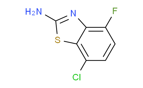 CAS No. 872365-04-3, 7-chloro-4-fluorobenzo[d]thiazol-2-amine