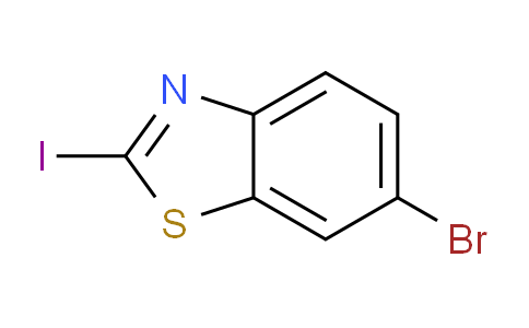 CAS No. 1188077-72-6, 6-bromo-2-iodobenzo[d]thiazole