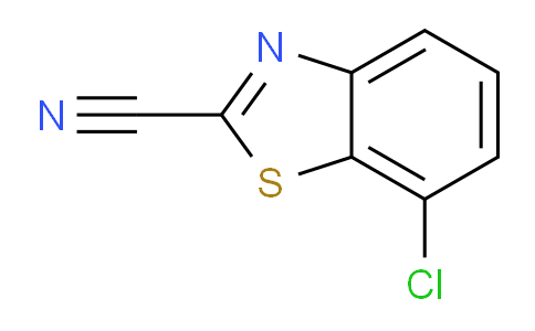 CAS No. 1188147-10-5, 7-chlorobenzo[d]thiazole-2-carbonitrile