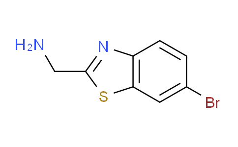 CAS No. 1176714-51-4, (6-Bromobenzo[d]thiazol-2-yl)methanamine
