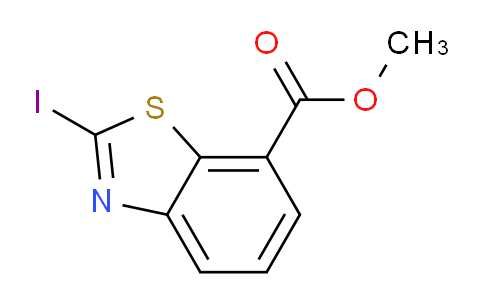 CAS No. 1379301-52-6, methyl 2-iodobenzo[d]thiazole-7-carboxylate
