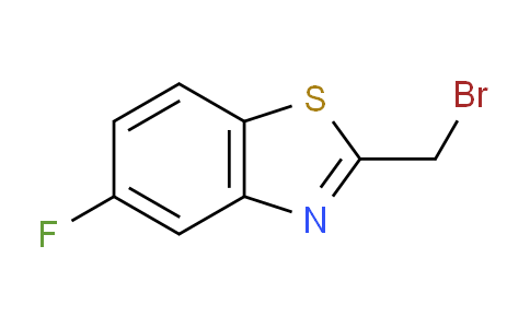CAS No. 143163-70-6, 2-(Bromomethyl)-5-fluorobenzo[d]thiazole