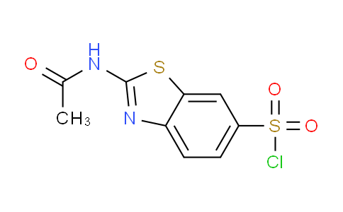 CAS No. 139601-01-7, 2-acetamidobenzo[d]thiazole-6-sulfonyl chloride